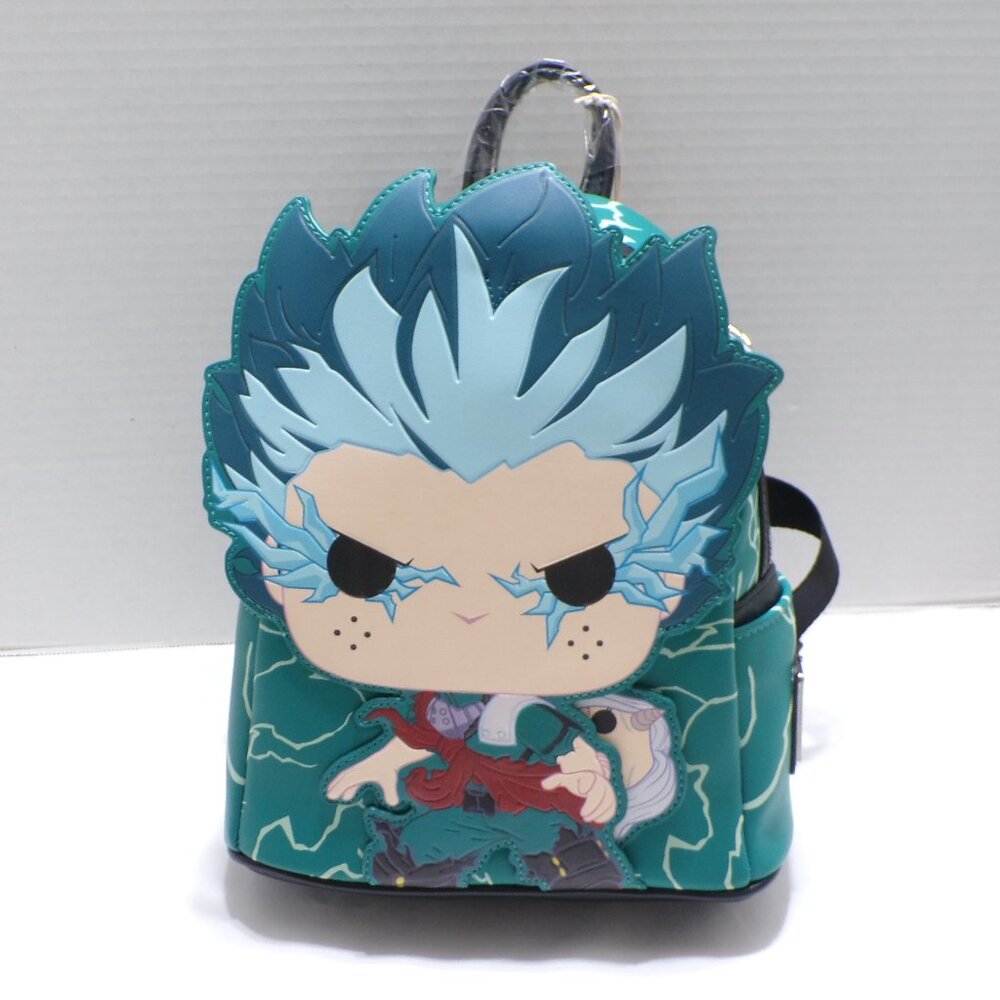 New Loungefly Pop My Hero Academia Deku Backpack Infinity Glow Cosplay # 4025